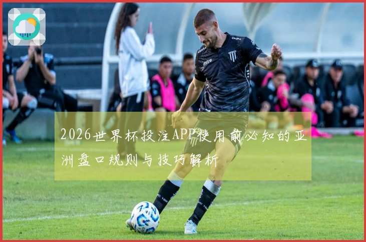 2026世界杯投注APP使用前必知的亚洲盘口规则与技巧解析